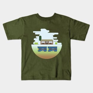 Train station Kids T-Shirt